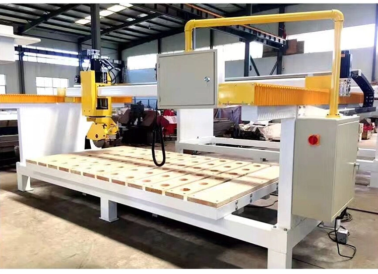 Stone Bridge Cutting Machine Automatic CNC Ceramic Tile Cutting Machine Granite Table Top Marble CNC Stone Engraving Machine