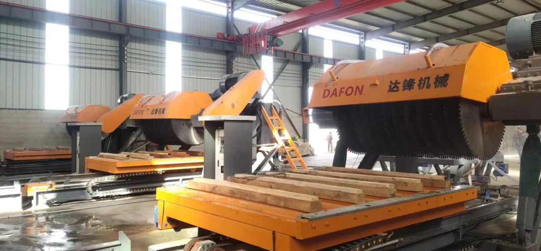 Dafon Multi Blades Kerbstone Roadside Stone Cutting Machine Full Line for Sale