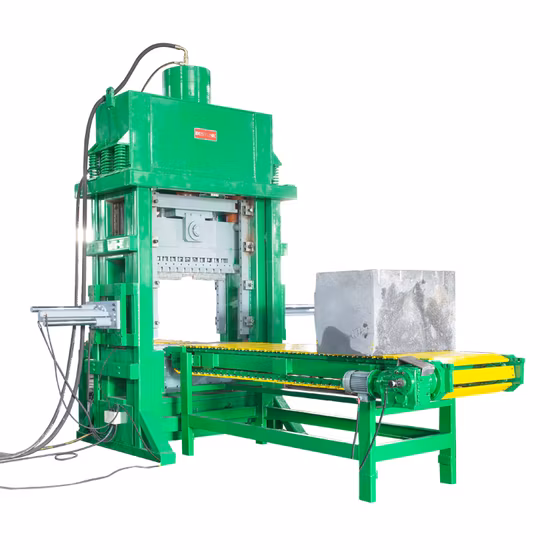 Bestlink Factory Price Stone Splitter Guillotine Hydraulic Stone Splitting Cutting Machine for Curb Kerb Stone Marble Granite Paving Stone Wall Stone