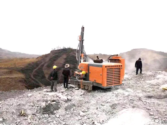 Heißer Verkauf Staubsammelhydraulik/Dieselraupe/Gummikette DTH-Bohr-/Bohrmaschinen-Einsatz im Bergbau/Steinbruch/Strahltechnik