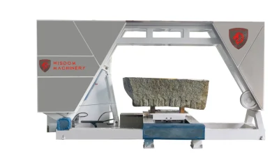Wisdom Automatische tragbare Steindrahtsäge-Steinschneidemaschine zum Quadrieren von Blöcken und Schneiden von Platten