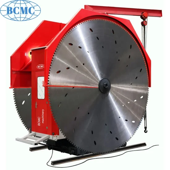 Bcmc Bcqz-Serie Doppelblattsäge Steinbruchmaschine Granit-Bergbauschneider Blockschneidemaschinen zum Verkauf